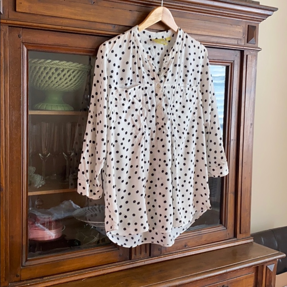 Maeve Spotted Blouse